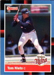 1988 Donruss Baseball Cards    612     Tom Nieto